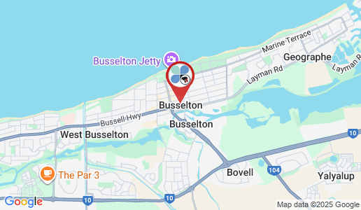 Busselton google map