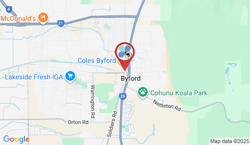 Byford google map