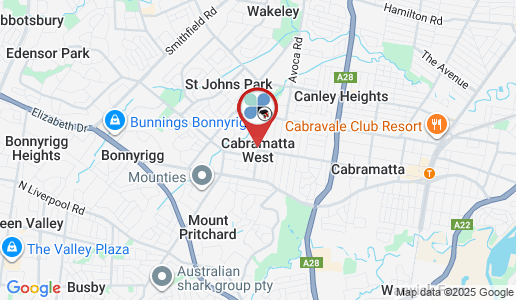 Cabramatta West google map