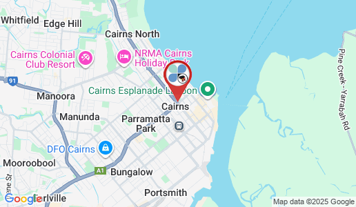 Cairns google map