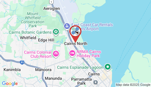Cairns North google map