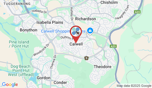 Calwell google map