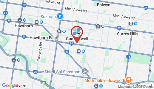 Camberwell google map