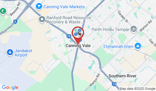 Canning Vale google map