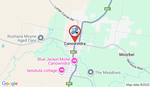 Canowindra google map