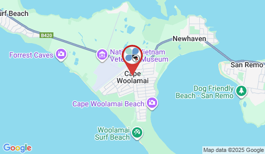 Cape Woolamai google map