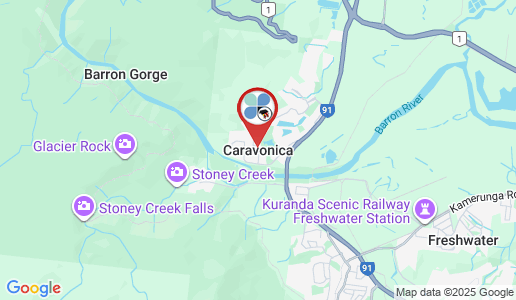 Caravonica google map