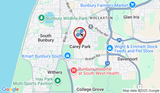 Carey Park google map