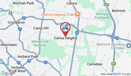 Carina Heights google map