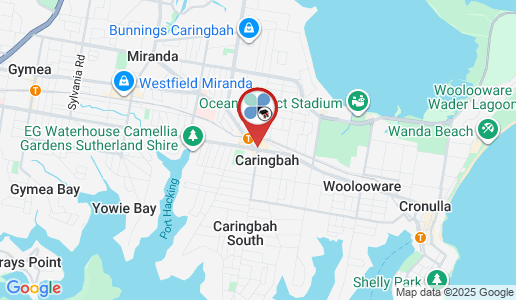 Caringbah google map