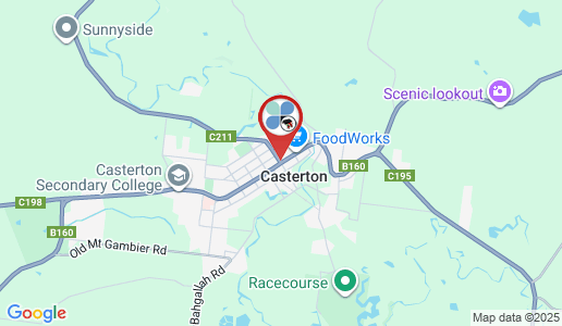 Casterton google map