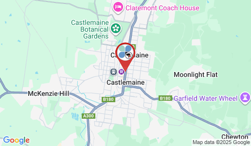 Castlemaine google map