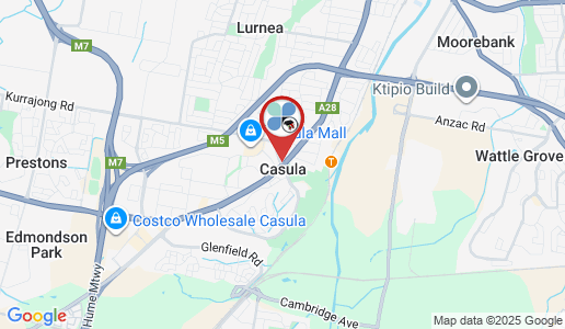 Casula google map
