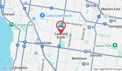Caulfield South google map