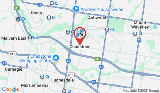 Chadstone google map
