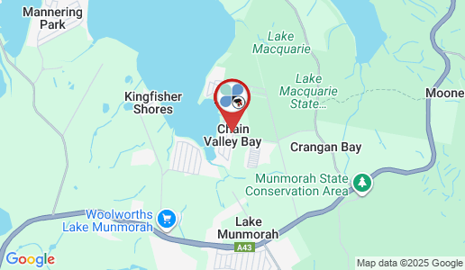 Chain Valley Bay google map