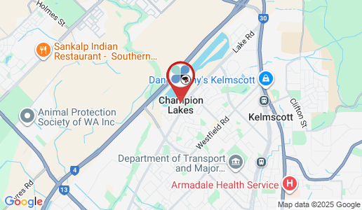 Champion Lakes google map