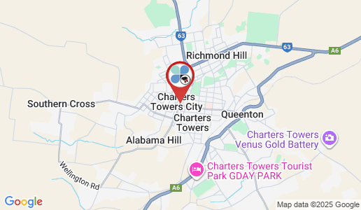 Charters Towers City google map
