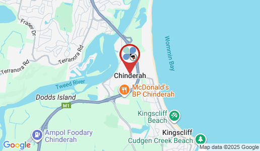 Chinderah google map
