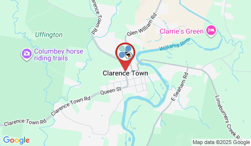 Clarence Town google map
