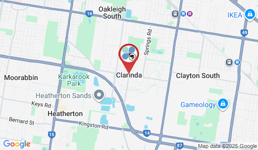 Clarinda google map