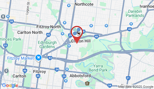 Clifton Hill google map