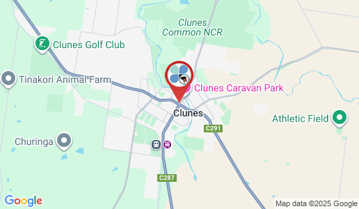 Clunes google map