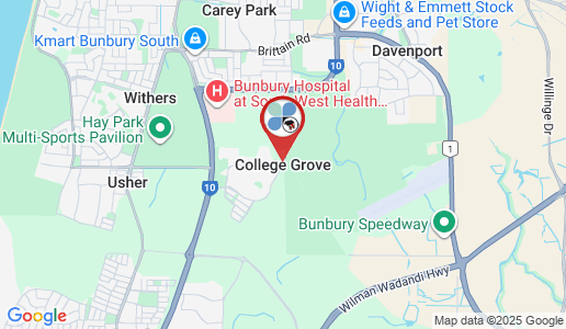 College Grove google map