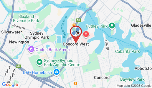 Concord West google map