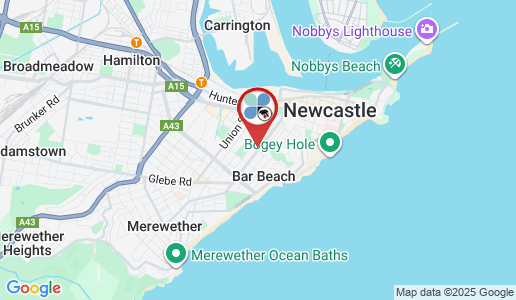 Cooks Hill google map