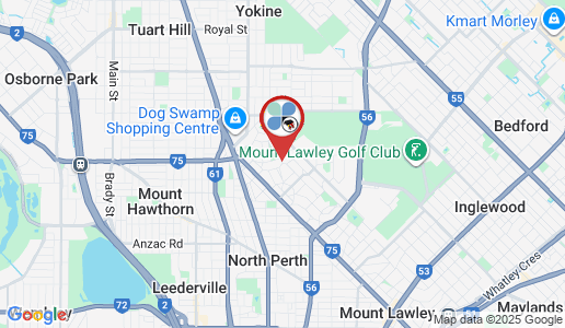 Coolbinia google map