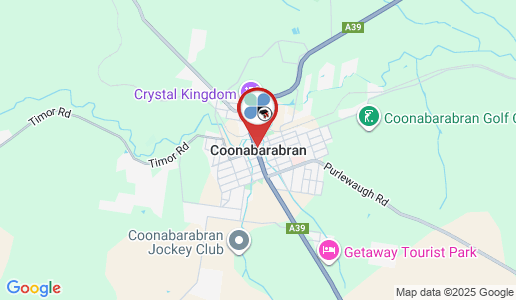 Coonabarabran google map