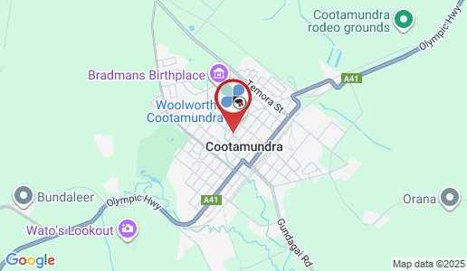 Cootamundra google map