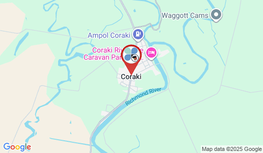 Coraki google map