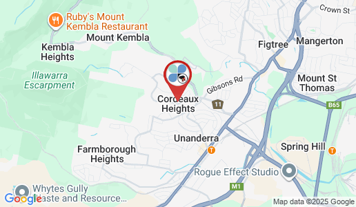 Cordeaux Heights google map