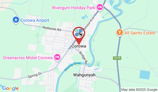 Corowa google map