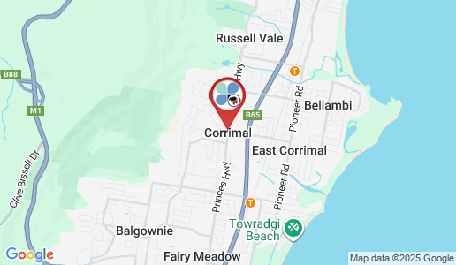 Corrimal google map