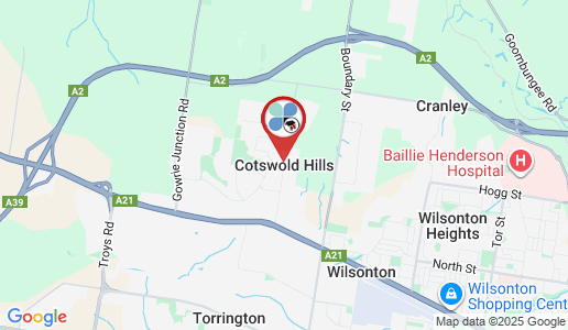 Cotswold Hills google map