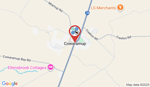 Cowaramup google map