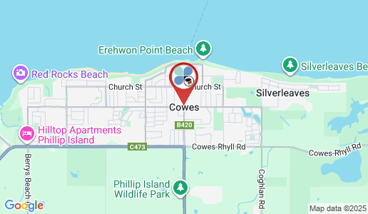 Cowes google map