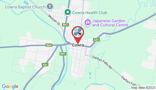 Cowra google map