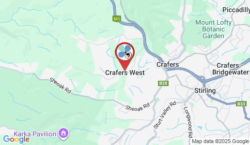 Crafers West google map