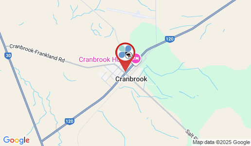 Cranbrook google map