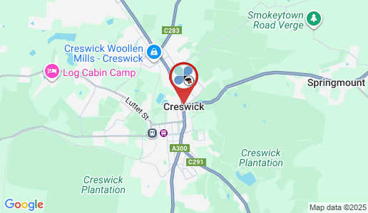 Creswick google map