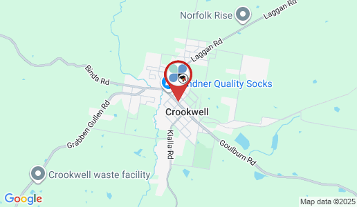 Crookwell google map