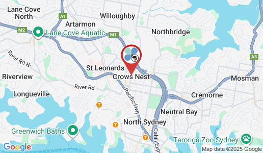 Crows Nest google map