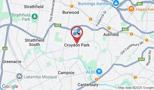 Croydon Park google map