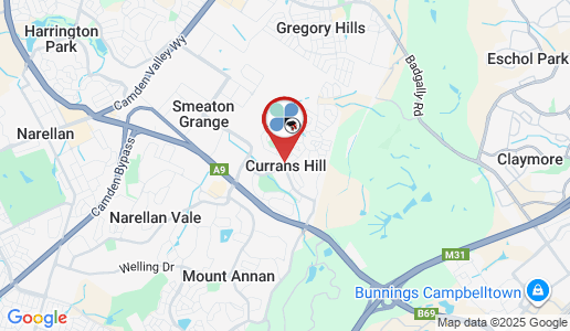 Currans Hill google map