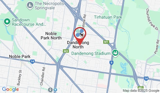 Dandenong North google map