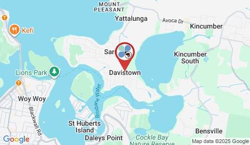 Davistown google map